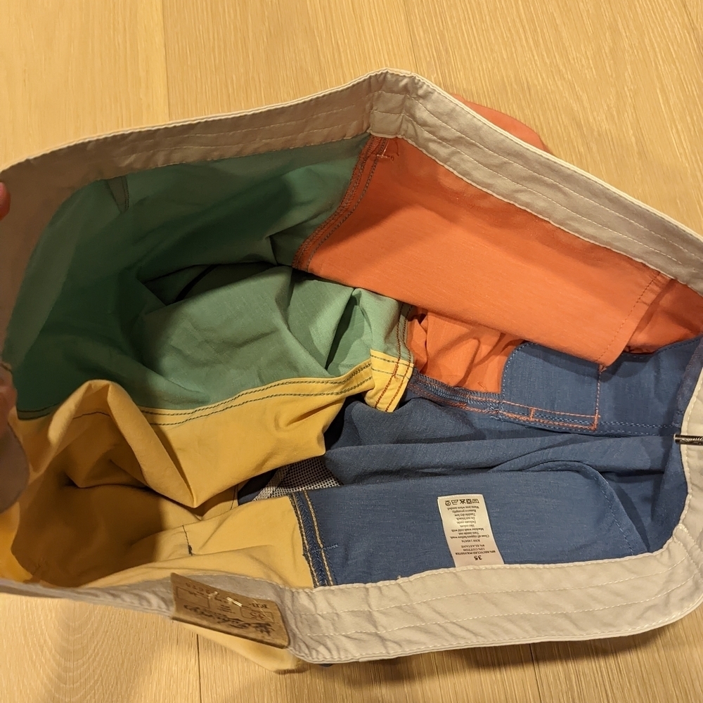 Colorblock Swim Trunks - Picture 2 of 9